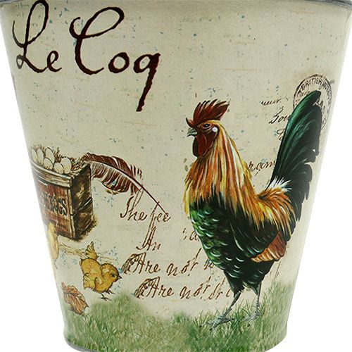Floristik24 Lata con motivo de Pascua Ø13cm H12cm