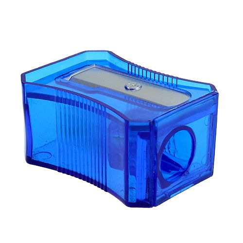 Floristik24 Sacapuntas Azul 6cm