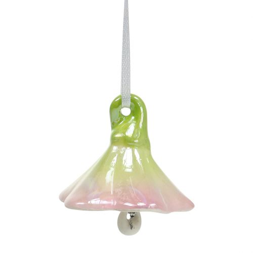 Floristik24 Campanas de flores para colgar de colores 4,5cm - 5,5cm 4uds