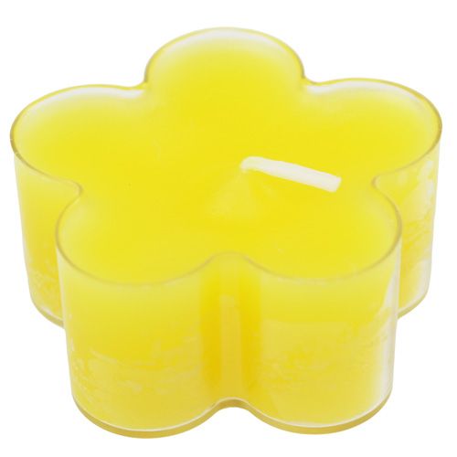 Floristik24 Flor amarilla clara 12pcs