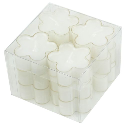 Floristik24 Flor blanca clara 12pcs