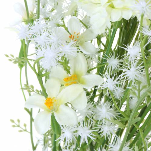 Floristik24 Ramo con áster blanco 47cm