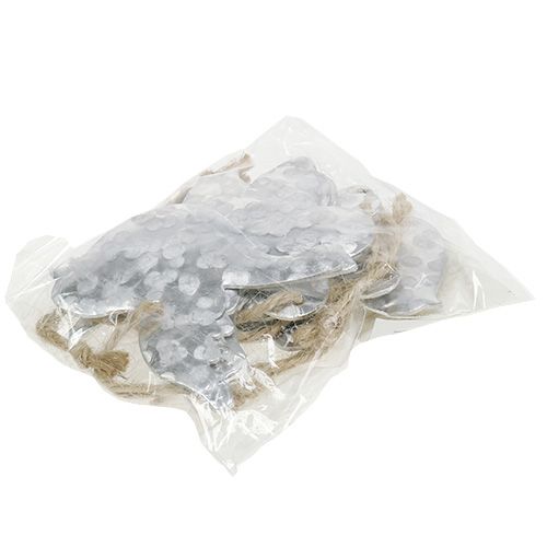 Flor pájaro mariposa metal 5.5cm - 7.5cm 15pcs | Floristik24.es