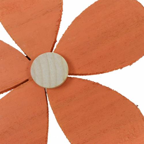 Floristik24 Flor de madera para colgar colores surtidos 16cm 4pcs