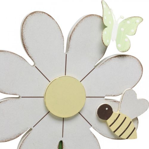 Floristik24 Flor para poner, decoración primaveral con mariposas H36.5cm