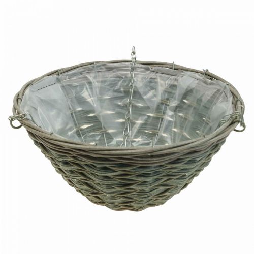 Floristik24 Cesta de flores cesta colgante Cesta colgante cesta de plantas plástico Ø31cm