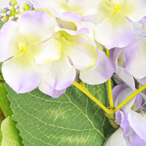 Floristik24 Corona de flores artificiales con corona de vid de color Al 13 cm Ø 55 cm