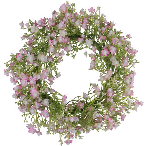 Floristik24 Corona de flores artificiales corona de puerta decoración de pared Ø30cm H6cm