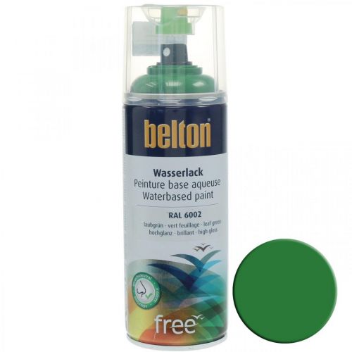 Floristik24 Belton free pintura base agua alto brillo color spray 400ml