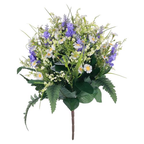 Flores artificiales decoración ramo de flores artificiales margaritas 40cm