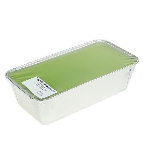 Floristik24 Cera Dip Flower 1kg Verde Claro