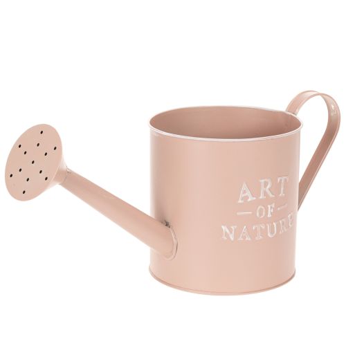 Maceta/regadera decorativa vintage, zinc rosa antiguo, Ø16,5 cm H17 cm comprar | Floristik24.es