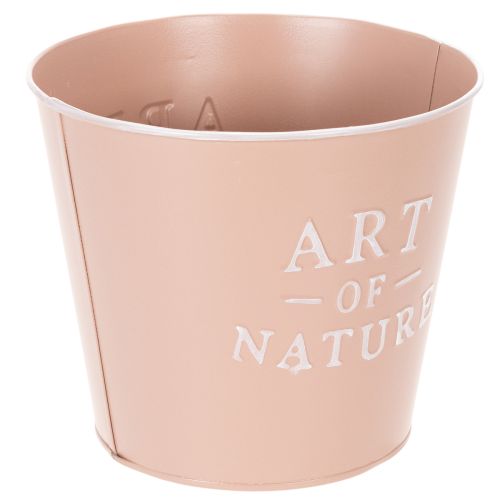 Artículo Maceta de zinc Art of Nature, rosa antigua, Ø17,5 cm H15 cm