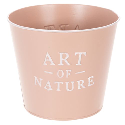 Artículo Maceta de zinc Art of Nature, rosa antigua, Ø17,5 cm H15 cm