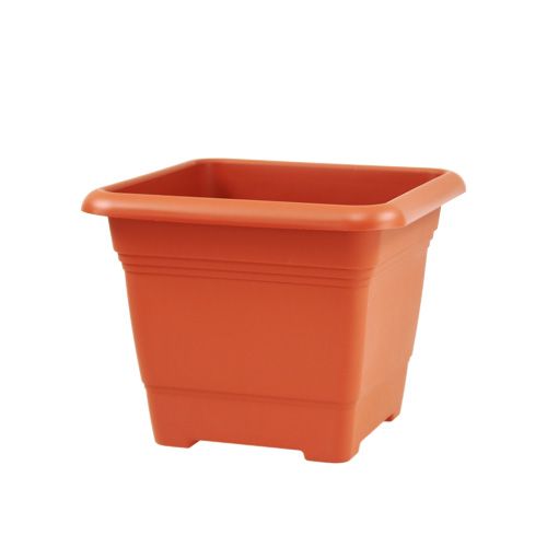 Floristik24 Maceta &quot;Nora&quot; 19cm x 19cm H15cm terracota, 1p