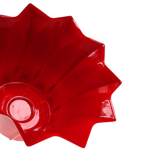 Floristik24 Maceta de plástico Ø14cm Rojo 10pcs