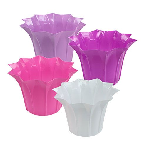 Floristik24 Maceta de plástico Ø17cm H11.5cm 10pcs
