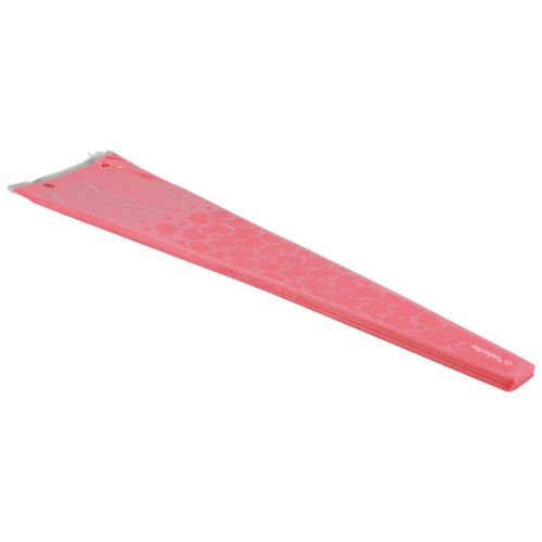 Floristik24 Bolsa de flores con corazones rosa Para rosa 50cm 50uds