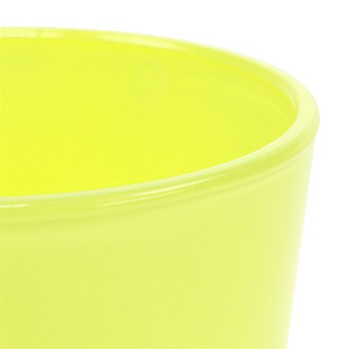 Floristik24 Maceta amarilla Ø10cm H8.5cm