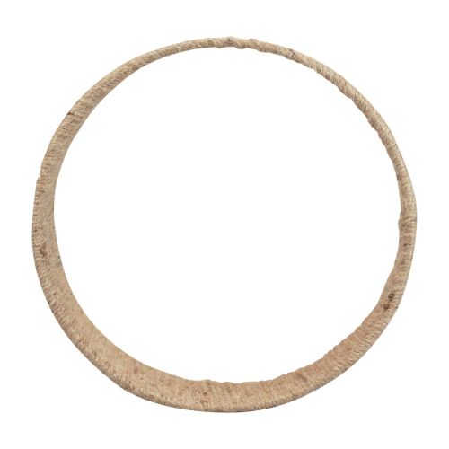 Decoración colgante estilo boho planta columpio decoración aro yute 31cm