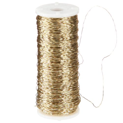 Artículo Hilo efecto caldo 100g dorado