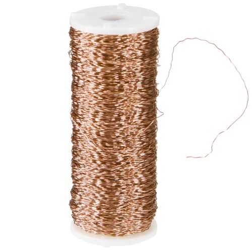 Artículo Hilo efecto caldo 100g cobre
