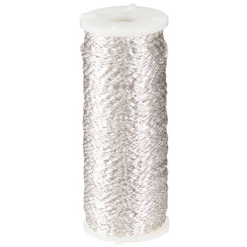 Artículo Hilo efecto caldo 100g plata