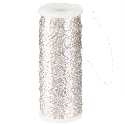 Artículo Hilo efecto caldo 100g plata