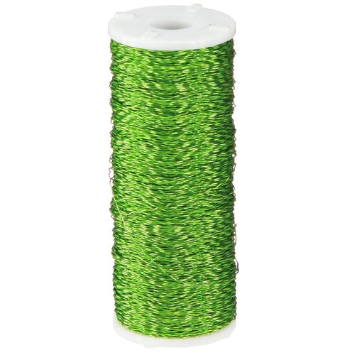 Floristik24 Hilo efecto caldo Ø0.30mm 100g 140m verde manzana
