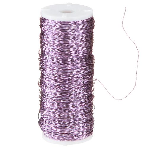 Artículo Alambre efecto caldo Ø0,30mm 100g/140m Lavanda