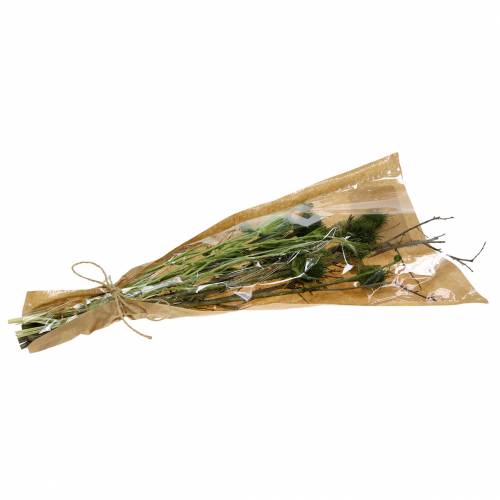 Floristik24 Ramo de flores silvestres natural, verde 25–60cm 70g