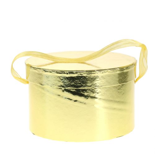 Floristik24 Jardinera oro Ø14 / 16cm 2pcs