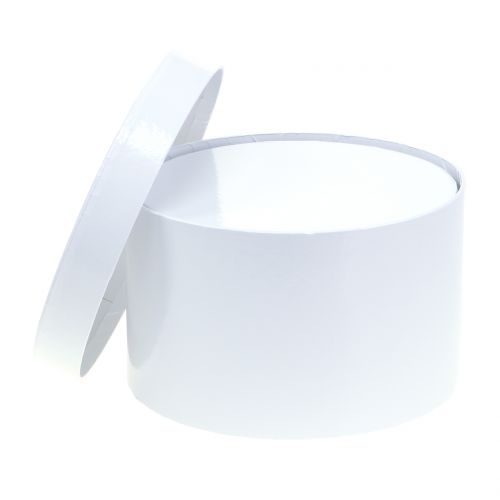 Floristik24 Macetero blanco Ø18 / 20cm 2pcs