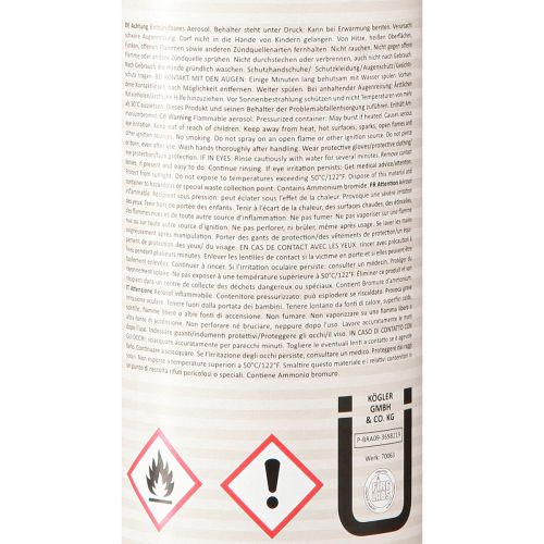 Artículo Spray de protección contra incendios retardante de llama spray ignífugo 400ml