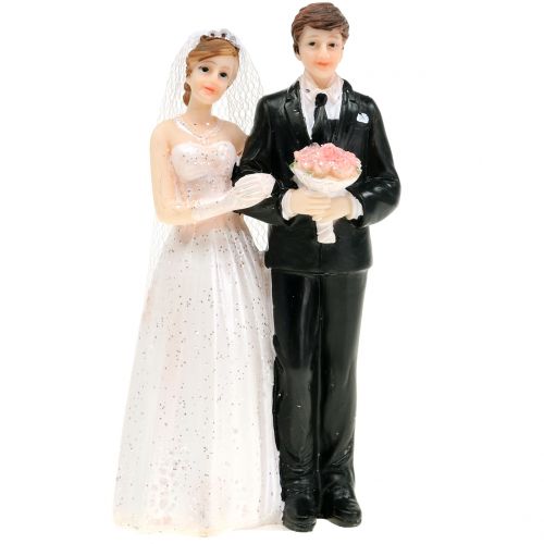 Floristik24 Figura nupcial pareja boda 10cm