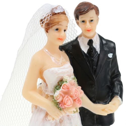 Floristik24 Pareja nupcial, pareja de novios 10,5 cm.