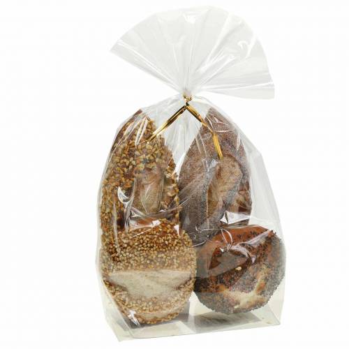 Floristik24 Chupete de bollos artificiales en un juego de 4 ordenados