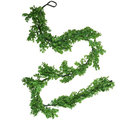 Guirnalda de boj verde 180cm