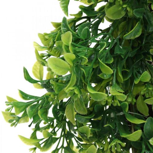Floristik24 Corona de boj corona artificial deco verde Ø41cm