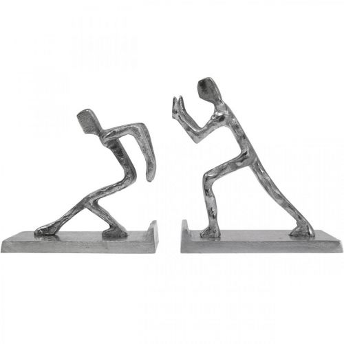 Floristik24 Sujetalibros figura sujetalibros metal H15/18cm juego de 2