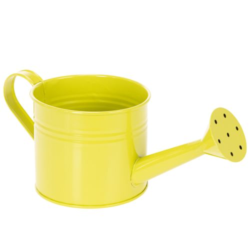 Regadera decorativa colorida, Ø11cm, H9.5cm, para plantar, decoración de mesa primaveral, metal, juego de 8 | Floristik24.es