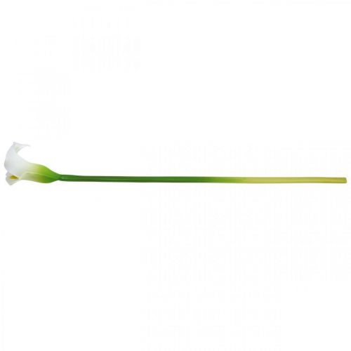 Floristik24 Calla artificial Blanco Boda Decoración Flor de seda Aniversario L72cm