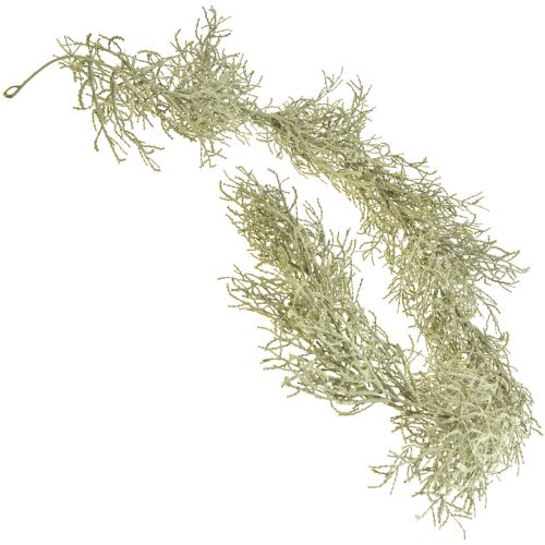 Artículo Guirnalda Calocephalus Plantas Artificiales Gris Plata 122cm