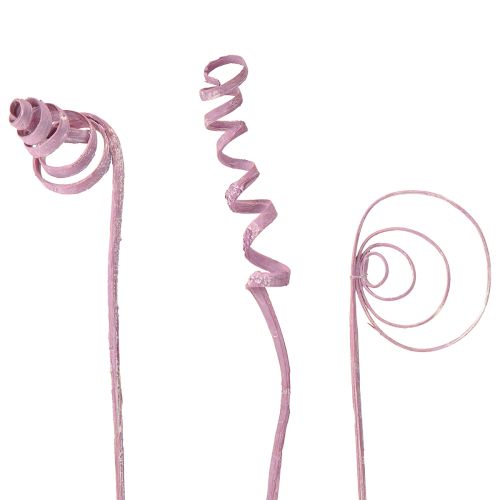 Caña de pescar en espiral, caña de pescar en cono, surtido de cañas, bayas, 30 cm, 75 unidades