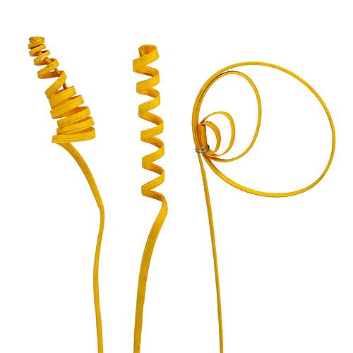 Artículo Surtido de caña mini amarillo dorado 75 piezas