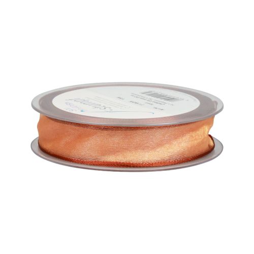 Artículo Cinta de gasa cinta de organza organza naranja 15mm 20m