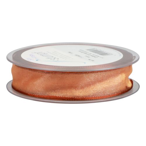 Artículo Cinta de gasa cinta de organza organza naranja 25mm 20m