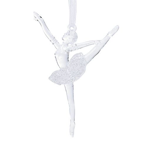 Floristik24 Decoración del árbol de navidad bailarina 10cm 12pcs