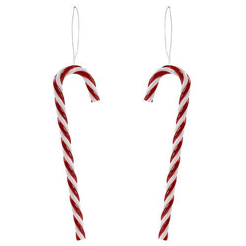 Floristik24 Árbol de navidad decoración bastón de caramelo 18cm 12pcs