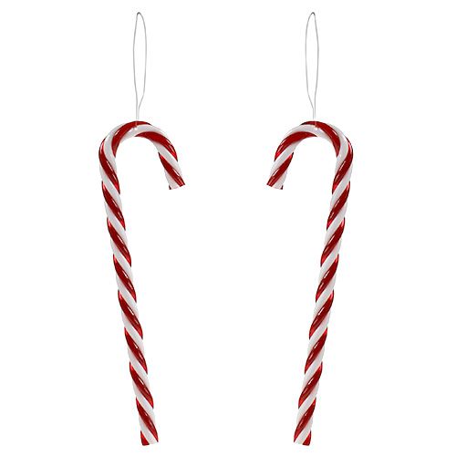 Floristik24 Árbol de navidad decoración bastón de caramelo 18cm 12pcs